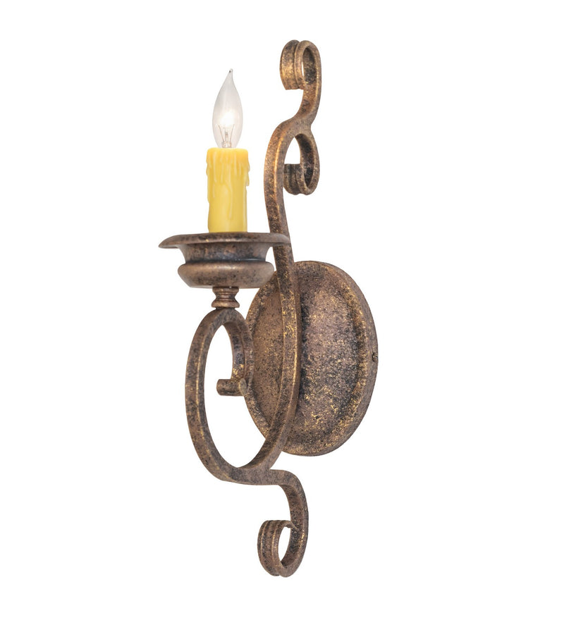 Meyda Tiffany 268588 One Light Wall Sconce, Antiquity