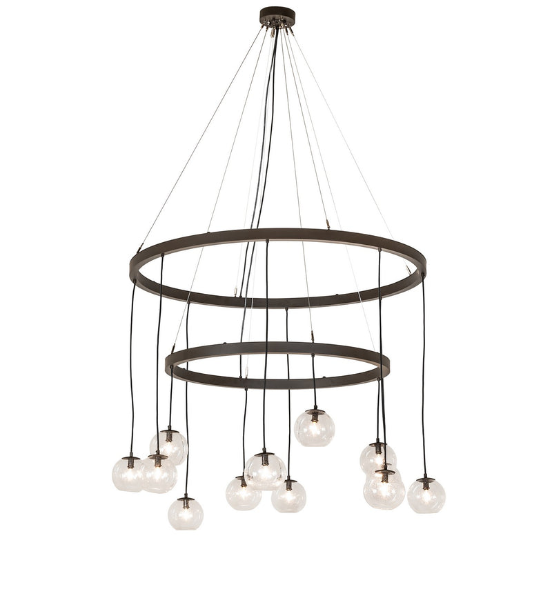 Meyda Tiffany 269324 LED Chandelier, Oil Rubbed Bronze