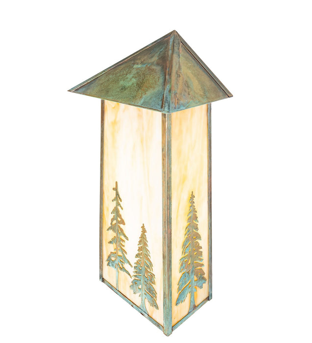 Meyda Tiffany 269430 Two Light Wall Sconce, Verdigris
