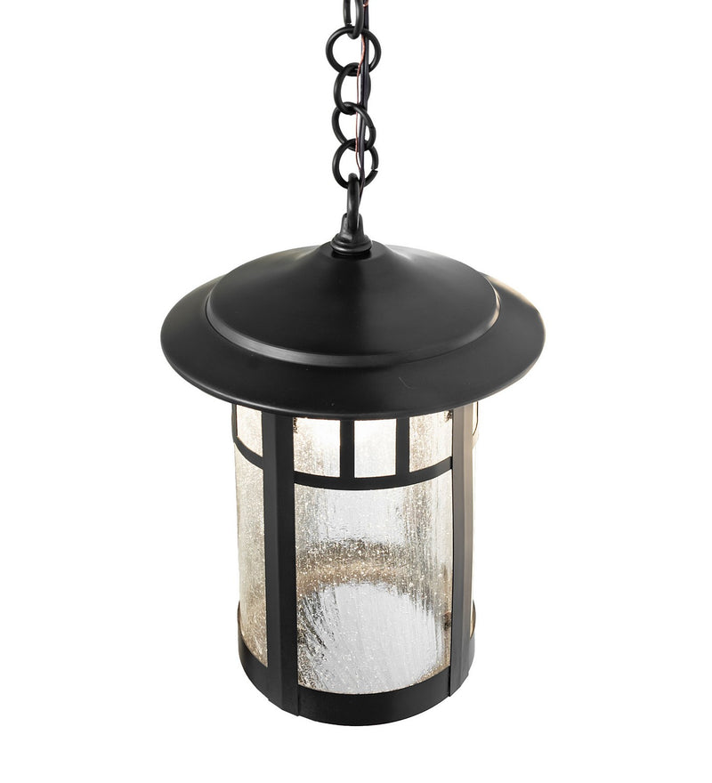 Meyda Tiffany 271410 One Light Pendant, Craftsman Brown