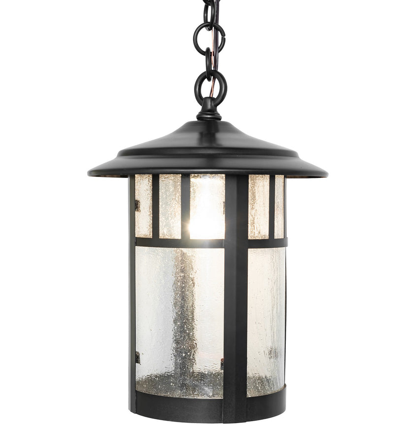 Meyda Tiffany 271410 One Light Pendant, Craftsman Brown
