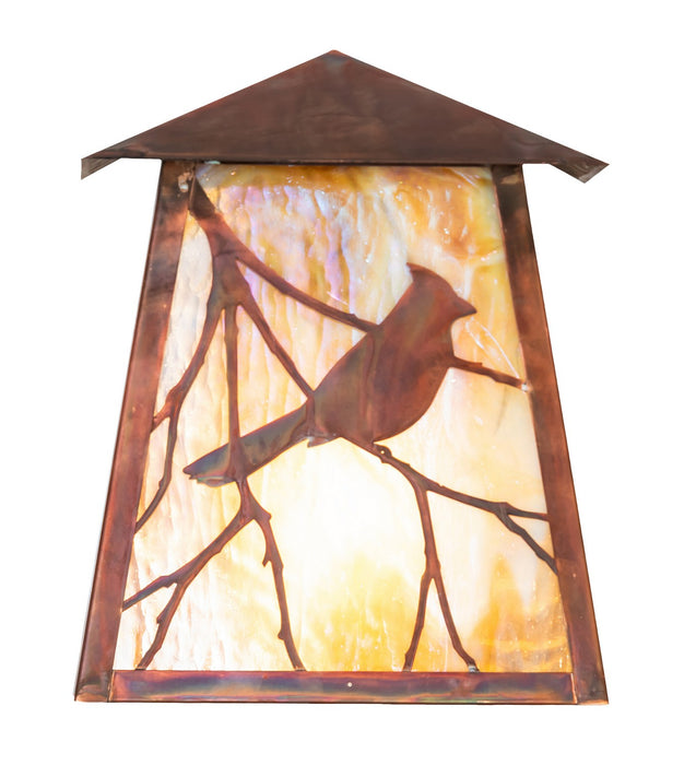 Meyda Tiffany 271549 LED Wall Sconce, Vintage Copper