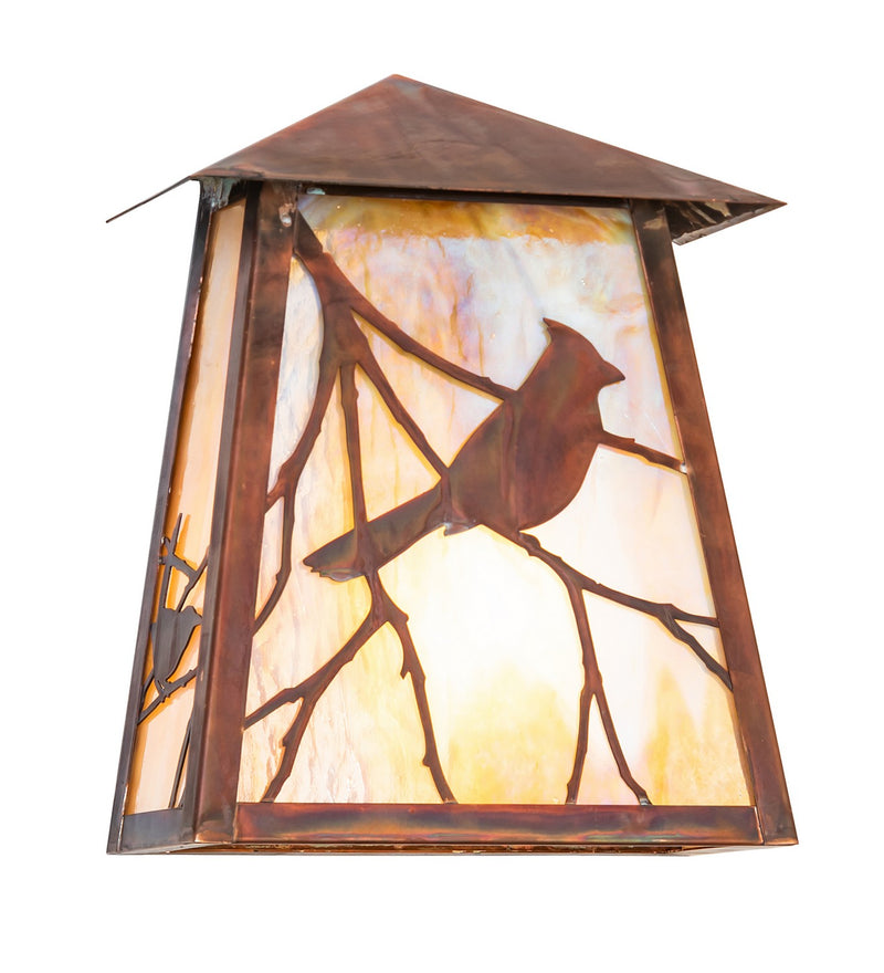Meyda Tiffany 271549 LED Wall Sconce, Vintage Copper