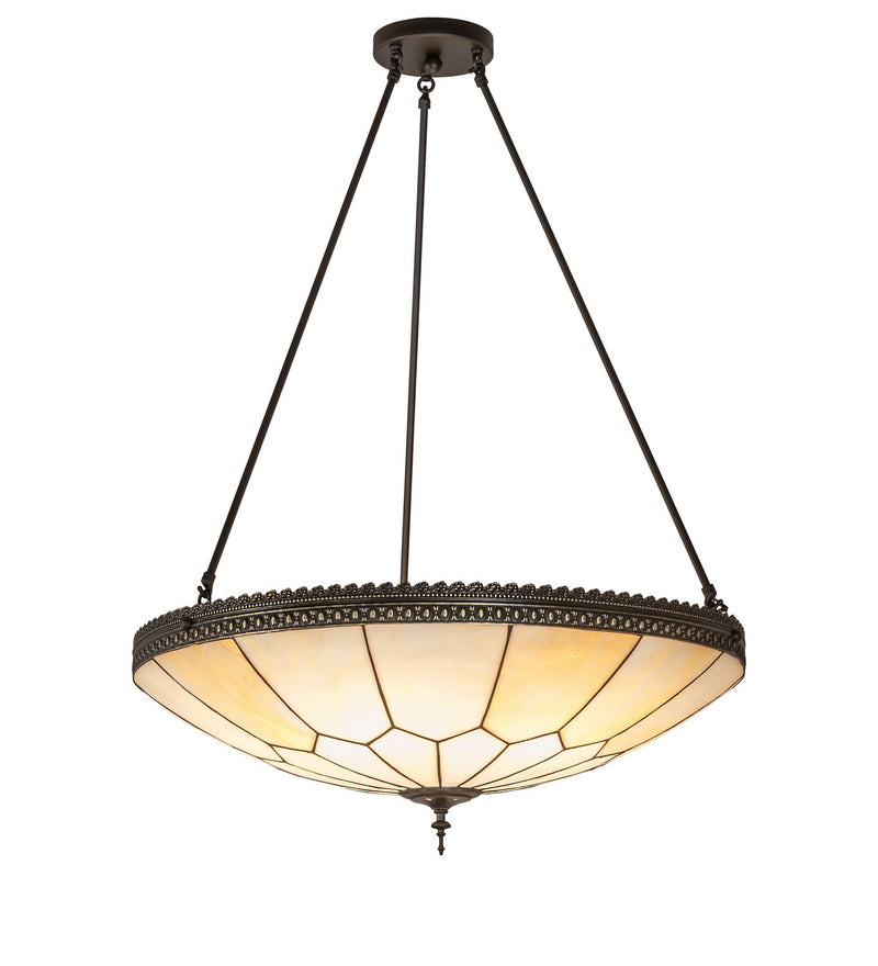 Meyda Tiffany 272448 LED Pendant, Highlighted Craftsman Brown