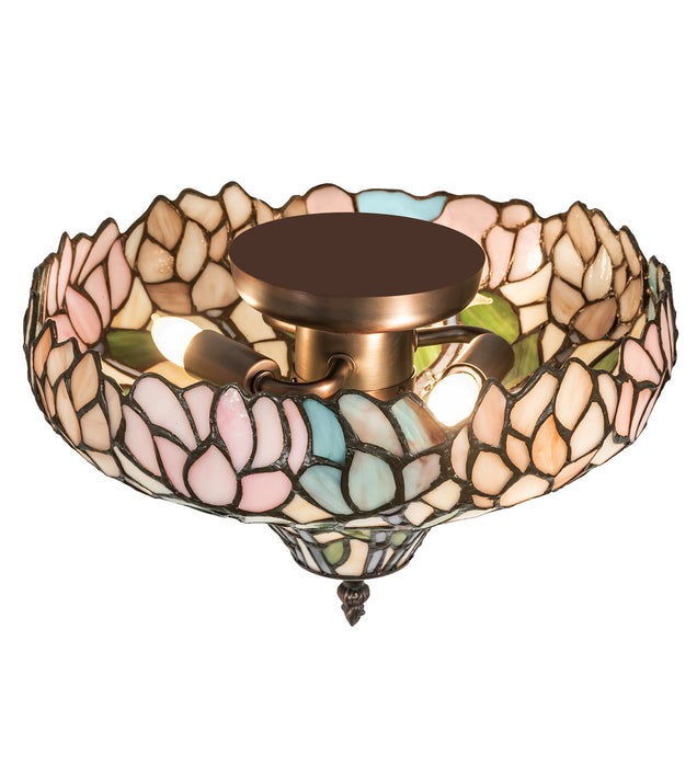 Meyda Tiffany 273853 Three Light Flushmount