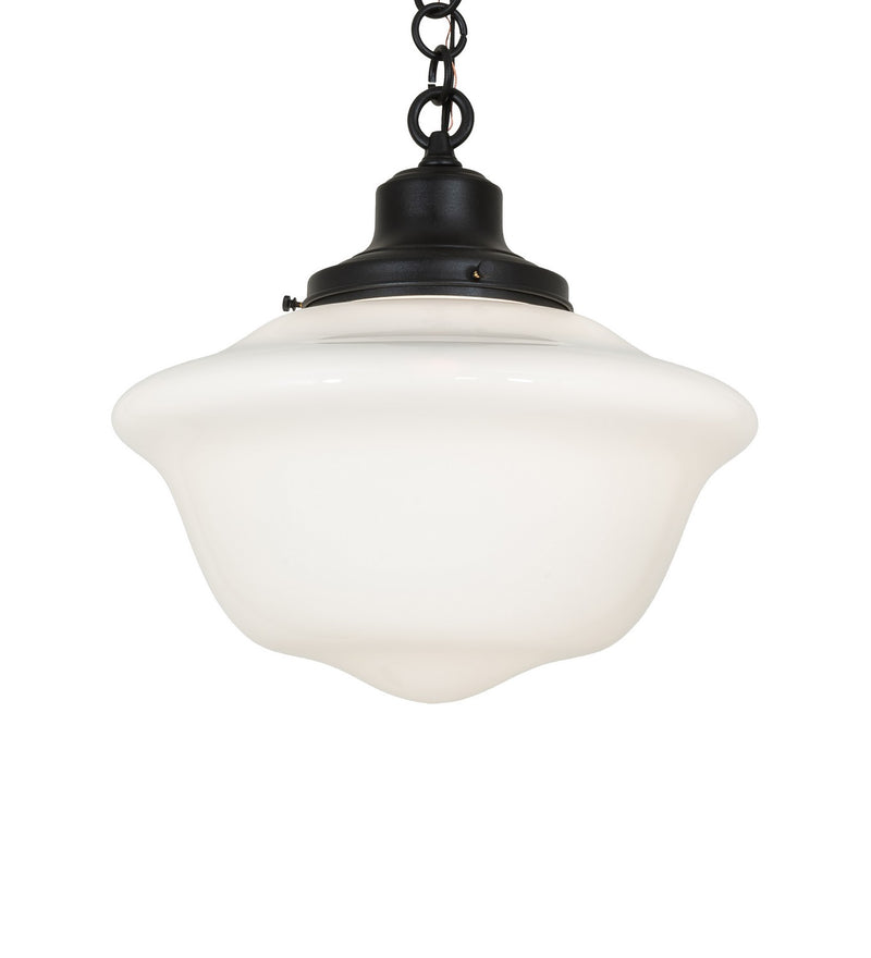 Meyda Tiffany 273968 One Light Pendant, Craftsman Brown