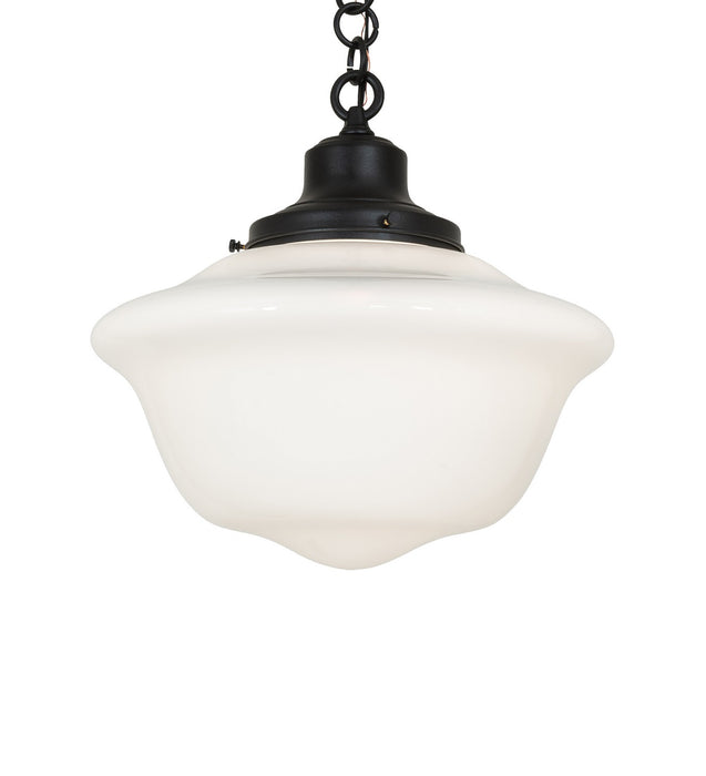 Meyda Tiffany 273968 One Light Pendant, Craftsman Brown