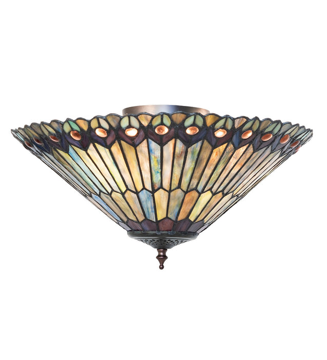Meyda Tiffany 274068 Three Light Flushmount