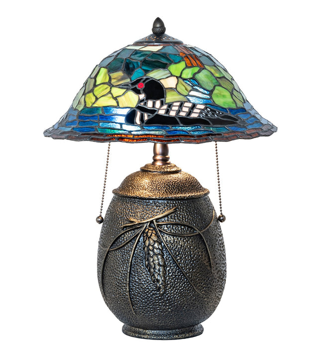 Meyda Tiffany 274250 Two Light Table Lamp