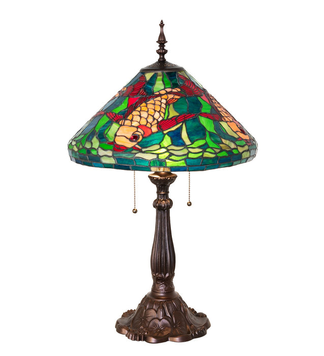 Meyda Tiffany 274702 Two Light Table Lamp
