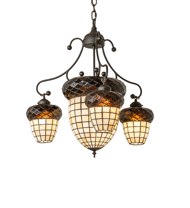 Meyda Tiffany 272238 LED Chandelier, Oil Rubbed Bronze