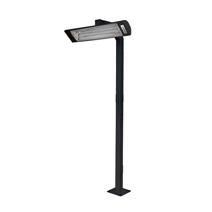 Eurofase EF3908PMB Pole Mount With Single Crossbar, Black