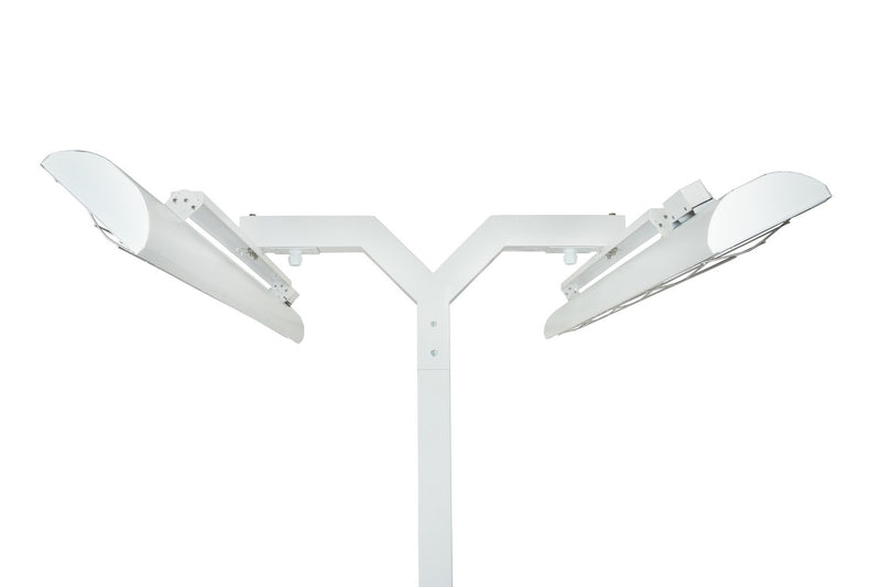 Eurofase EF3908PMDW Pole Mount With Double Crossbar, White