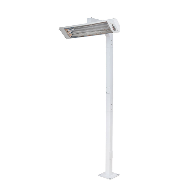 Eurofase EF3908PMW Pole Mount With Single Crossbar, White