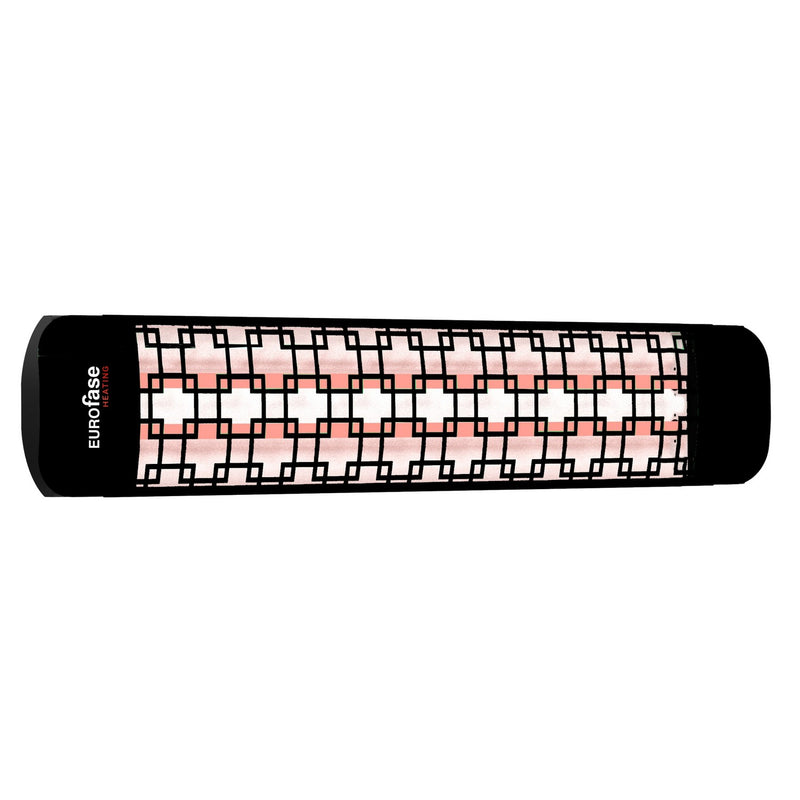 Eurofase EF39DCB5 Plate Upgrade Kit Patio Heaters, Black