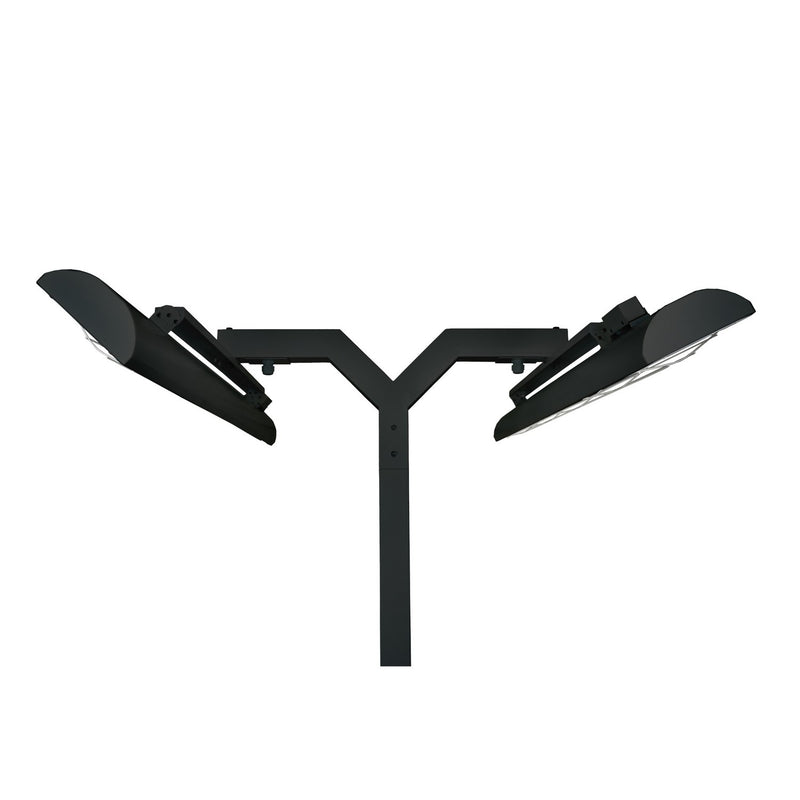 Eurofase EF6108PMDB Pole Mount With Double Crossbar, Black