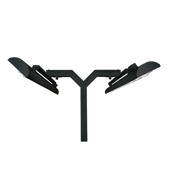 Eurofase EF6108PMDB Pole Mount With Double Crossbar, Black