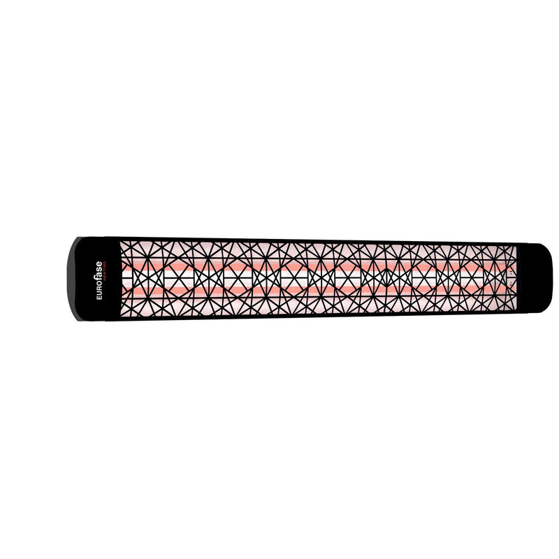 Eurofase EF61DCB4 Plate Upgrade Kit Patio Heaters, Black