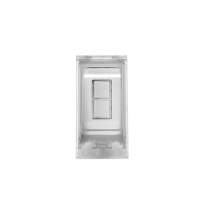 Eurofase EFSOWPW Single Duplex Switch Weatherproof Flush Mount And Gang Box, White