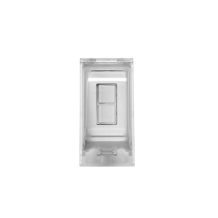 Eurofase EFSOWPW Single Duplex Switch Weatherproof Flush Mount And Gang Box, White