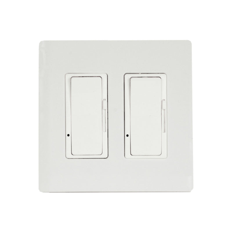Eurofase EFSWD2 Two Dimmer For Universal Relay Control Box, White
