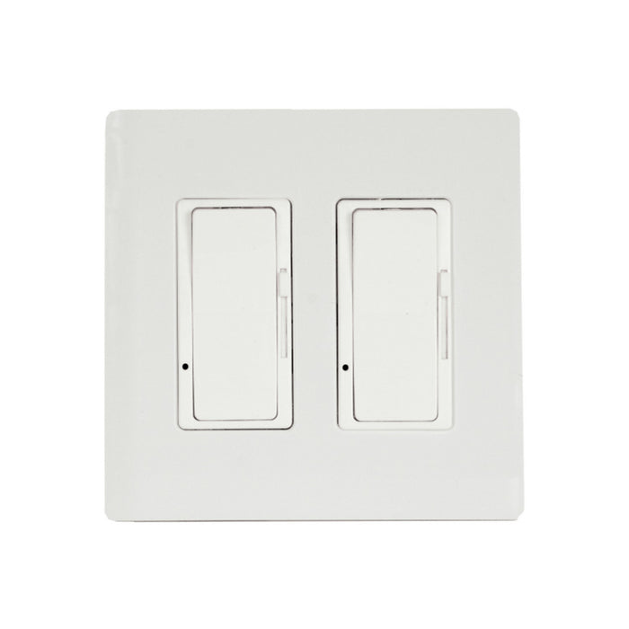 Eurofase EFSWD2 Two Dimmer For Universal Relay Control Box, White