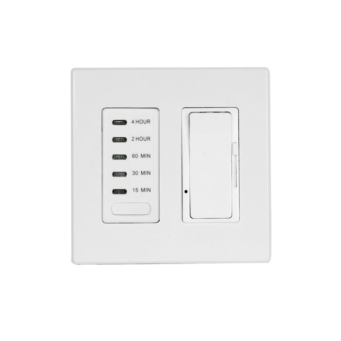 Eurofase EFSWTD1 1 Dimmer And 1 Timer For Use With Control Boxes, White