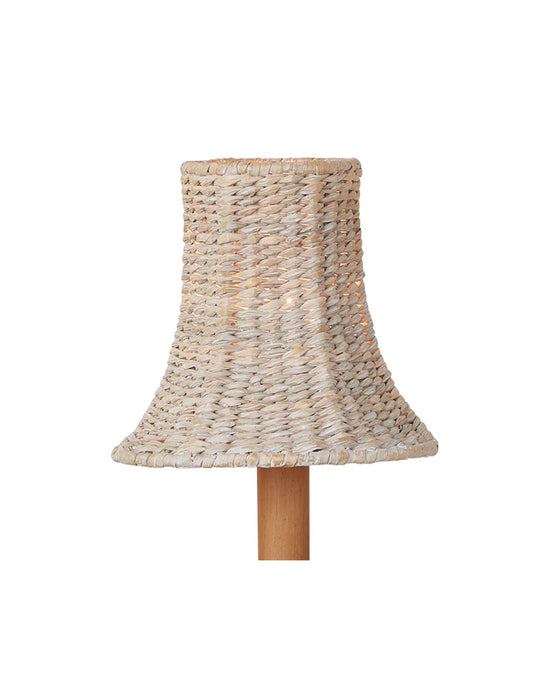 Currey and Company 0900-0040 Chandelier Shade, Whitewash