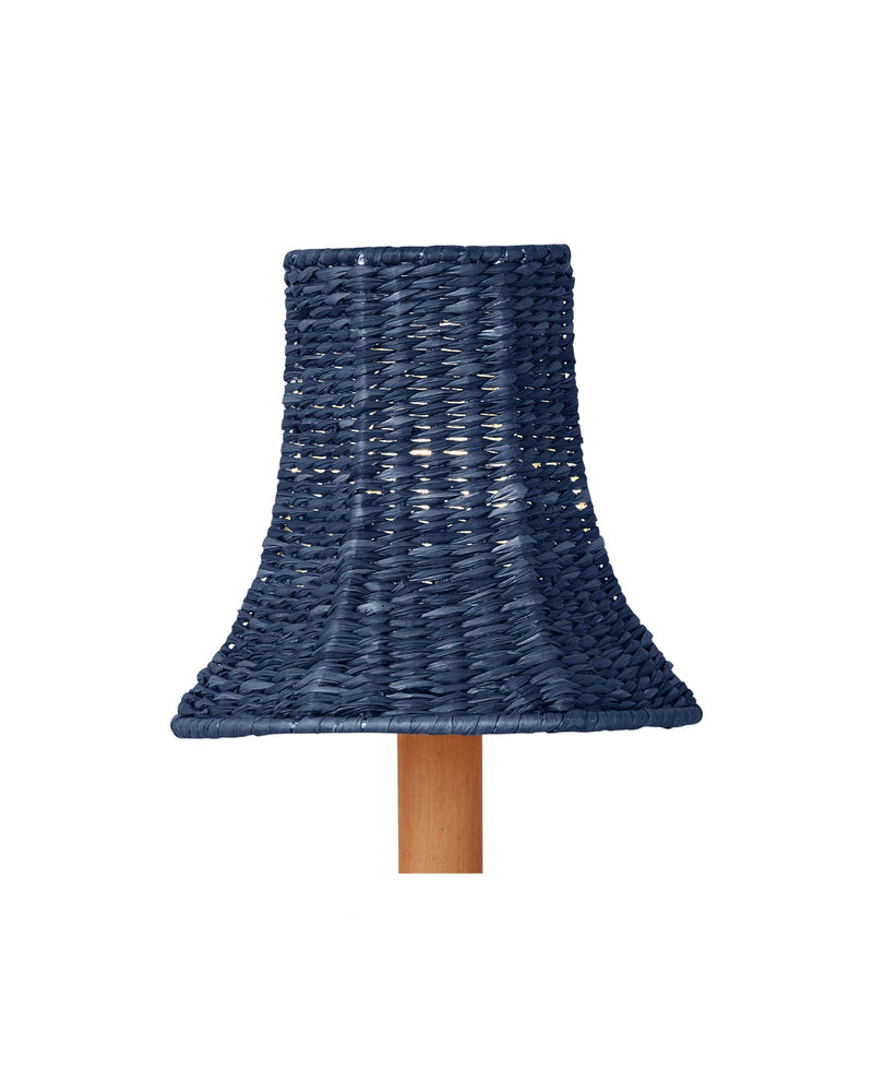 Currey and Company 0900-0041 Chandelier Shade, Indigo