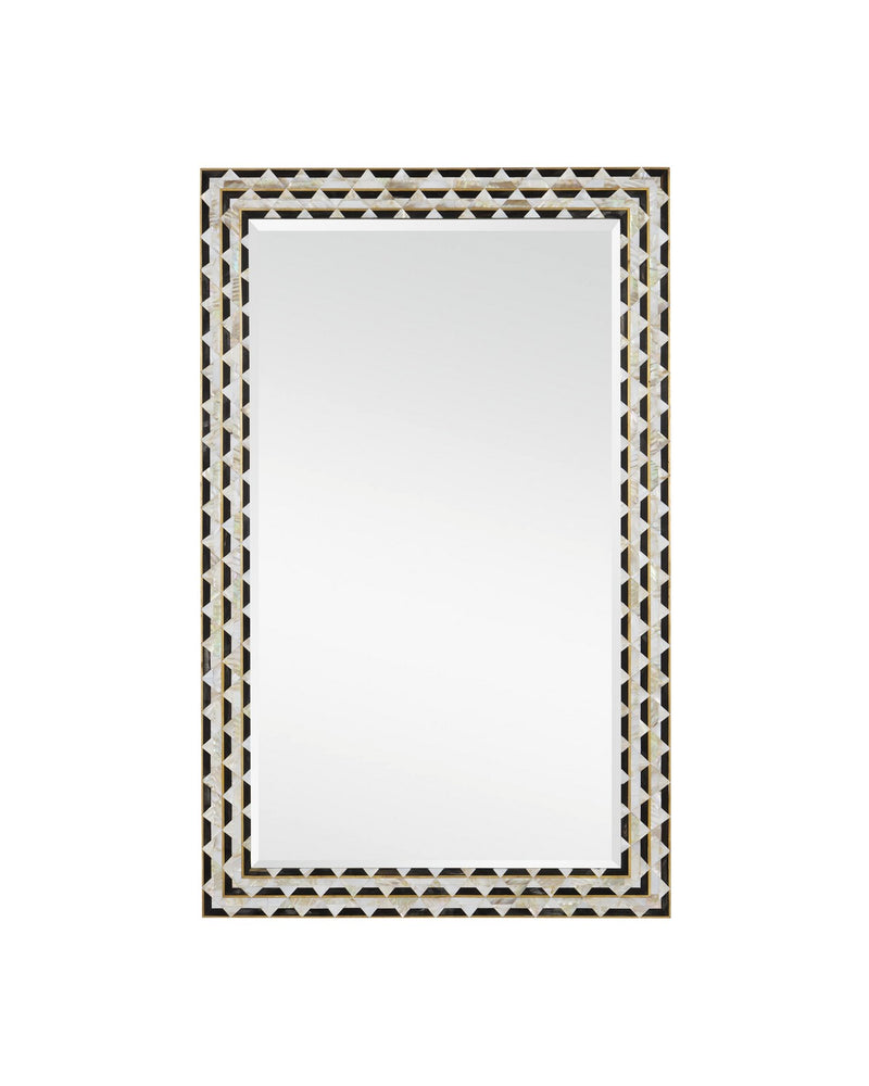 Currey and Company 1000-0146 Mirror, Natural/Brass/Mirror