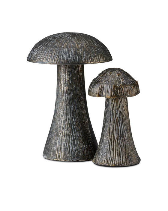 Currey and Company 1200-0768 Porcino Set of 2, Antique Brass