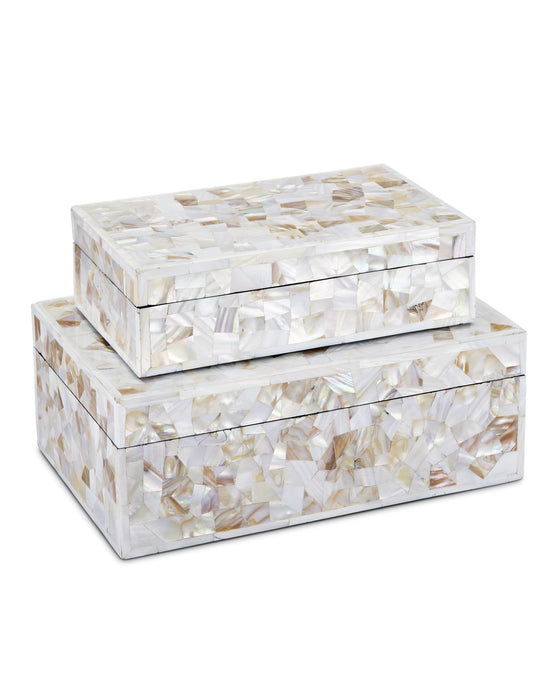 Currey and Company 1200-0770 Box Set of 2, Natural