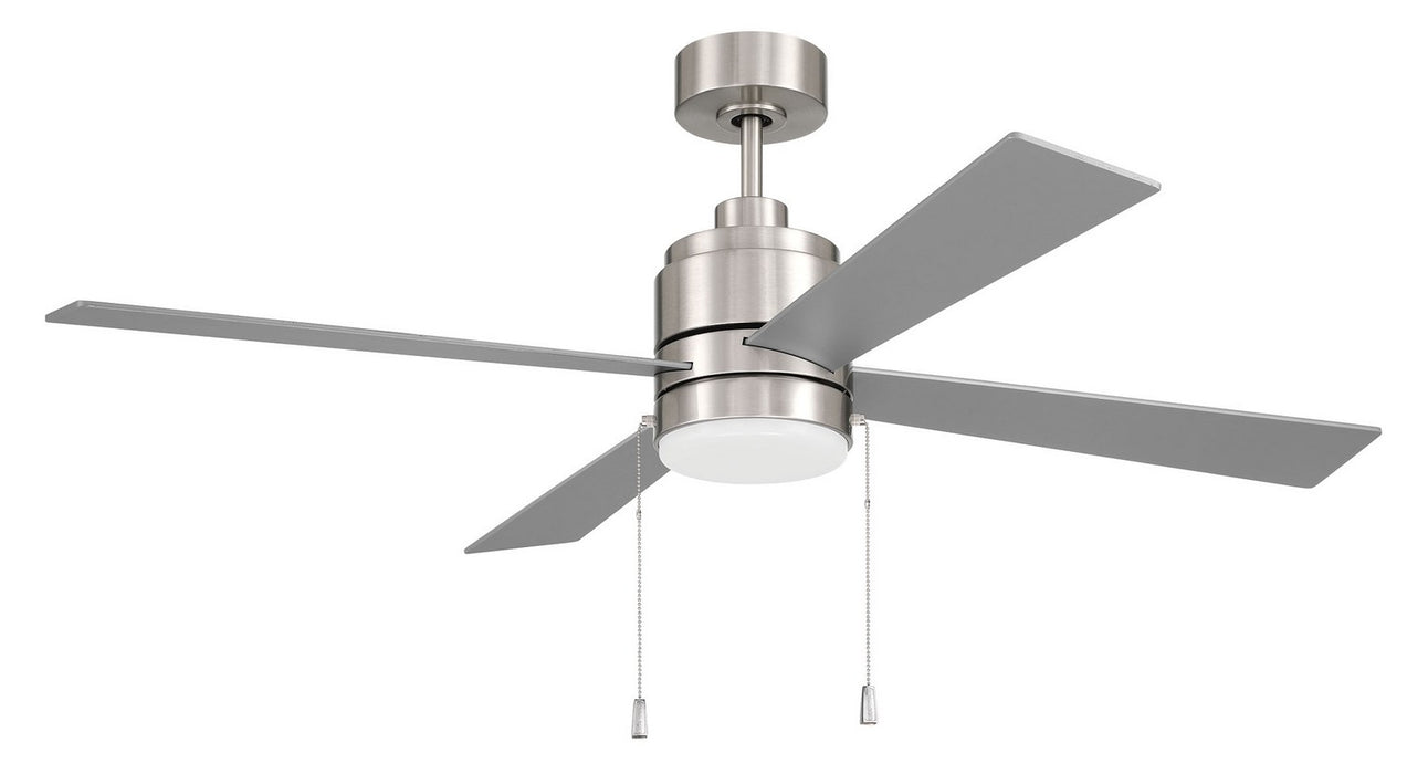 Craftmade MCY52BNK4-PC 52"Ceiling Fan, Brushed Polished Nickel