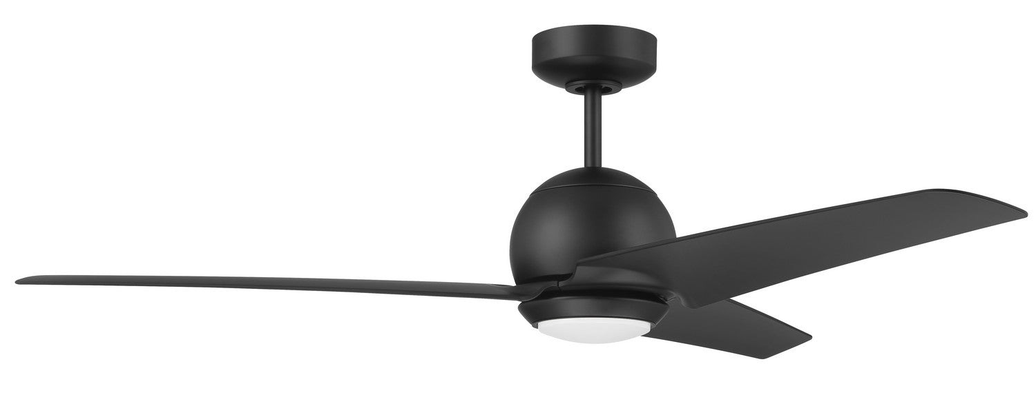 Craftmade NTE52FB3 52"Ceiling Fan, Flat Black