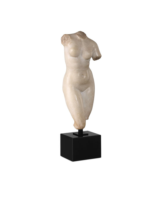 Currey and Company 1200-0798 Goddess Venus, Aged Beige/Black