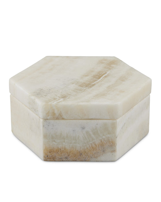Currey and Company 1200-0801 Box, Natural