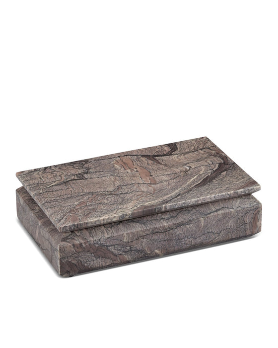 Currey and Company 1200-0803 Box, Natural