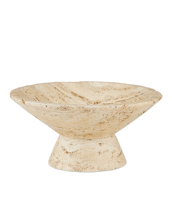Currey and Company 1200-0811 Bowl, Natural