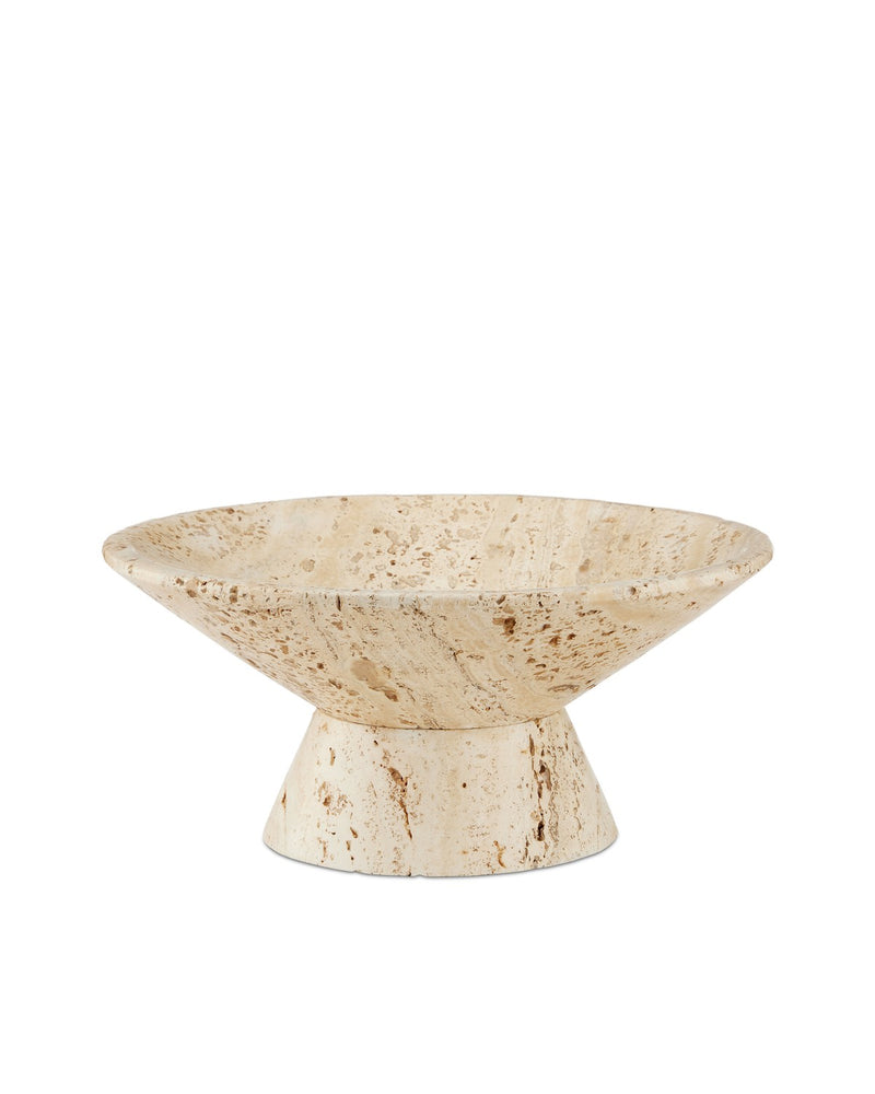 Currey and Company 1200-0812 Bowl, Natural