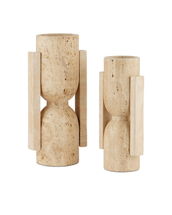 Currey and Company 1200-0815 Vase, Natural