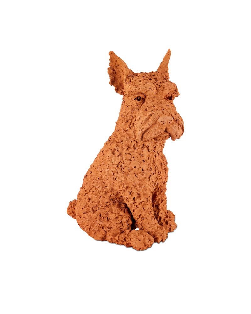 Currey and Company 1200-0835 Oscar the Scottish Terrier, Natural