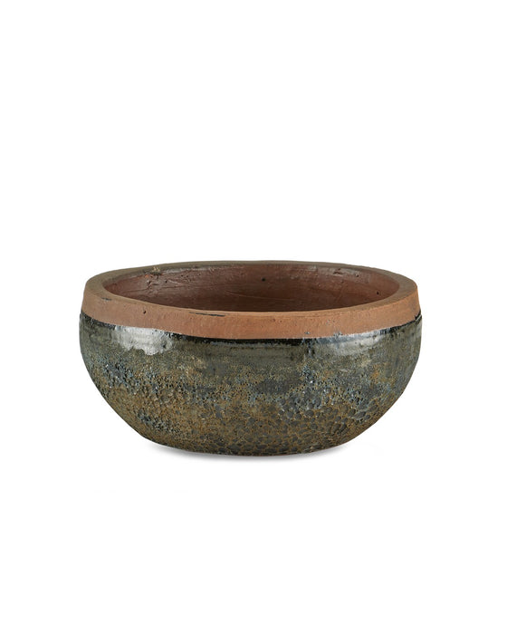 Currey and Company 2200-0036 Planter, Reactive Black