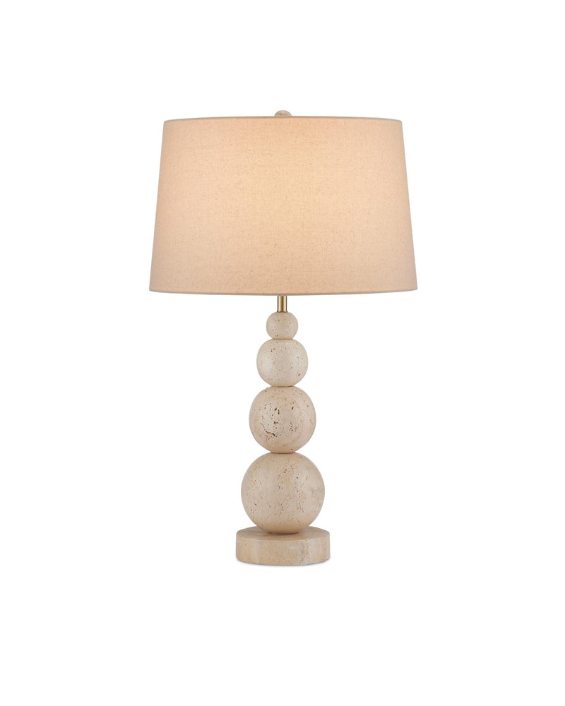 Currey and Company 6000-0915 One Light Table Lamp, Natural