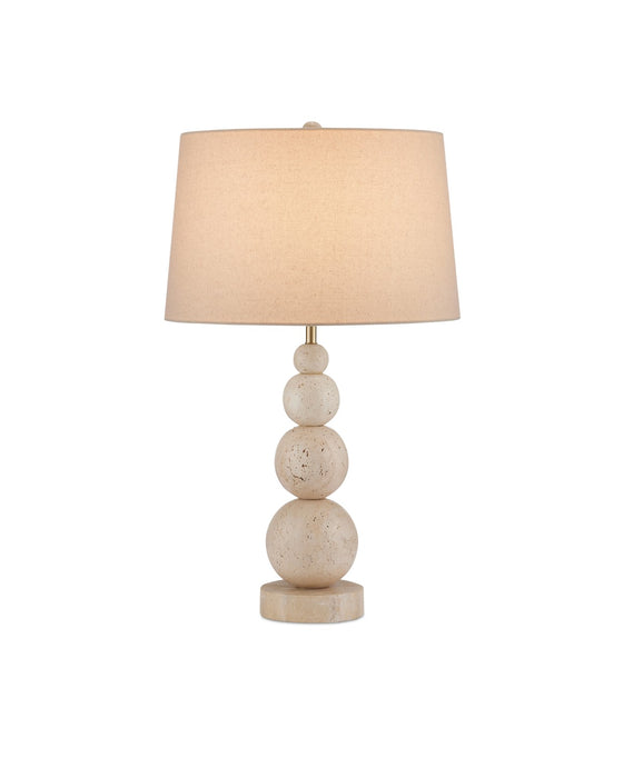 Currey and Company 6000-0915 One Light Table Lamp, Natural