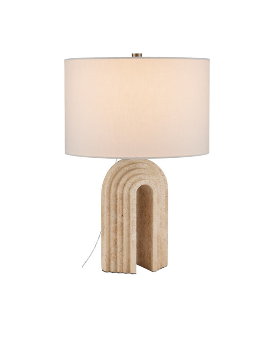 Currey and Company 6000-0916 One Light Table Lamp, Natural