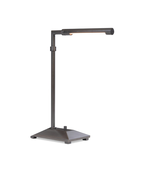Currey and Company 6000-0948 One Light Desk Lamp, Oil Rubbed Bronze