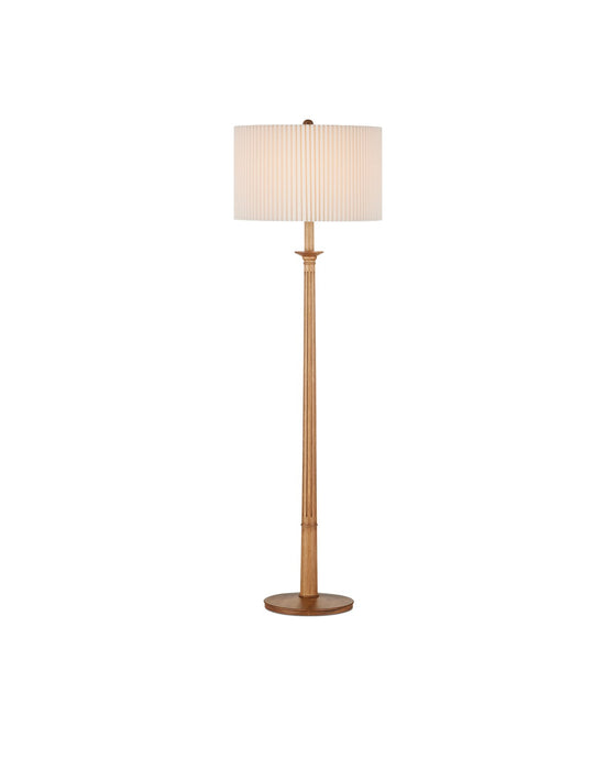 Currey and Company 8000-0147 One Light Floor Lamp, Natural