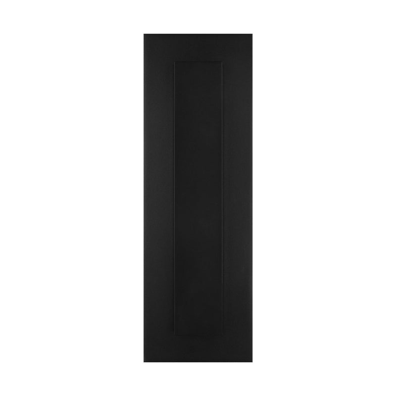Visual Comfort Modern 700OWASP93015DBUNVSLF LED Outdoor Wall Mount, Black