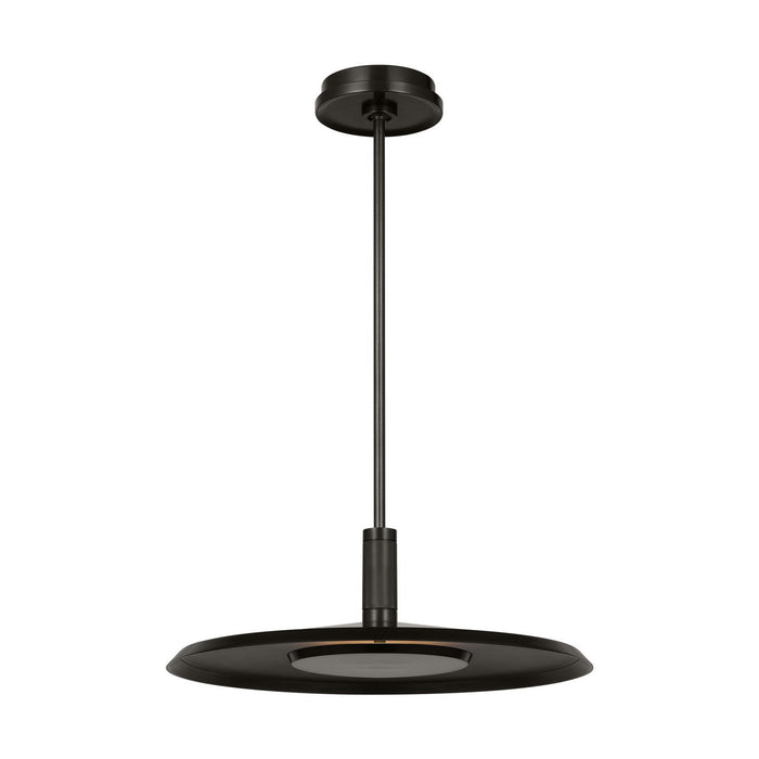 Visual Comfort Modern AKPD17027BZ LED Pendant, Dark Bronze
