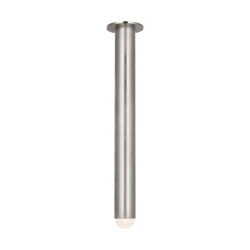 Visual Comfort Modern KWFM30827AN LED Flush Mount, Antique Nickel